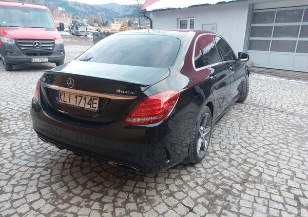 Mercedes-Benz Klasa C cena 100000 przebieg: 177000, rok produkcji 2017 z Pobiedziska małe 56